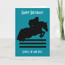 Search for show jumping cards Horseback riding
