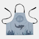 Search for shark kids aprons Under the sea