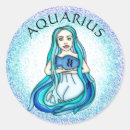 Search for water sign stickers Aquarius