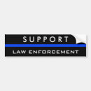 Search for law bumper stickers Thin blue line