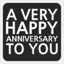 Search for happy anniversary stickers White