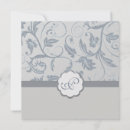 Search for ice blue and silver invitations Flowers