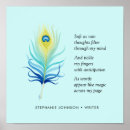 Search for blue feathers posters Vintage