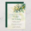 Search for olive branch birthday invitations Greenery