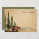 Search for animal note cards Woodland