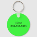 Search for phone number key rings Found