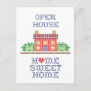 Search for open house postcards Home sweet home