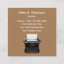 Search for correspond business cards Writer