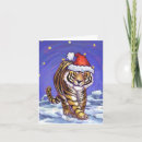 Search for tiger christmas cards Animals
