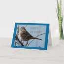 Search for bird birthday cards Winter
