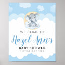 Search for elephant baby shower welcome signs Little peanut