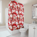 Search for vintage santa claus shower curtains Merry christmas