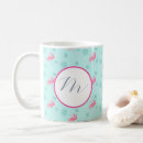 Search for flamingo monogram mugs Pattern