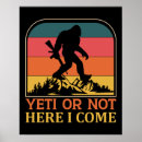 Search for yeti posters Bigfoot