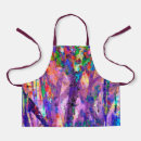 Search for digital paintings aprons Purple