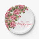 Search for vintage roses plates Pink flowers