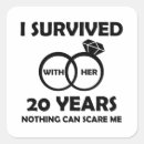 Search for funny anniversary stickers Married