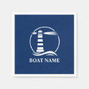 Search for lighthouse napkins Navy blue