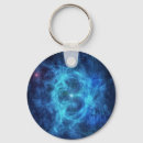 Search for and blue abstract key rings Space