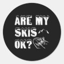 Search for funny ski stickers Mountains