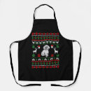 Search for ugly sweater aprons Christmas tree