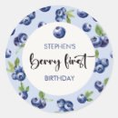Search for cute blueberry stickers Watercolor