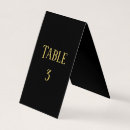 Search for art deco table cards Black