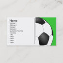 Search for football business cards Design