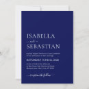 Search for dark blue invitations Modern