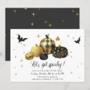 Search for sparkle seasonal invitations Black and gold
