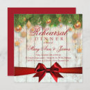 Search for holiday rehearsal dinner invitations Gold