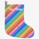 Search for purple christmas stockings Rainbow