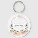 Search for gold wedding key rings Flowers