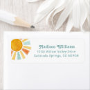 Search for sunburst return address labels Here comes the son