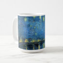 Search for starry night over the rhone mugs Impressionist