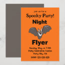 Search for night halloween invitations Bat