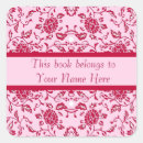 Search for red damask stickers Pink