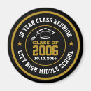Search for school text magnets High school graduation