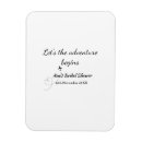 Search for decorated initials magnets Bridal shower