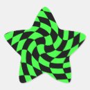 Search for neon stars stickers Green