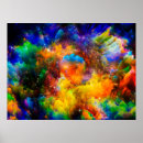 Search for space clouds posters Nebula