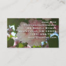 Search for cherry tree business cards Blossom