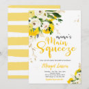 Search for lemonade baby shower invitations Mama's main squeeze