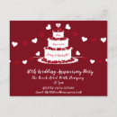 Search for ruby 40th invitations Modern