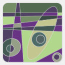Search for purple green stickers Abstract