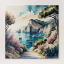 Search for mediterranean puzzles Vintage