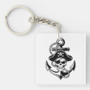 Search for skull designs key rings Black