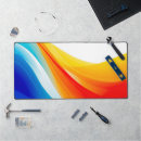 Search for orange and white mousepads Desk mat