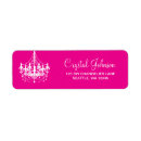 Search for chandelier return address labels Trendy