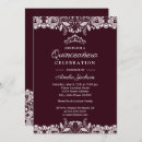 Search for red white quinceanera invitations 15th